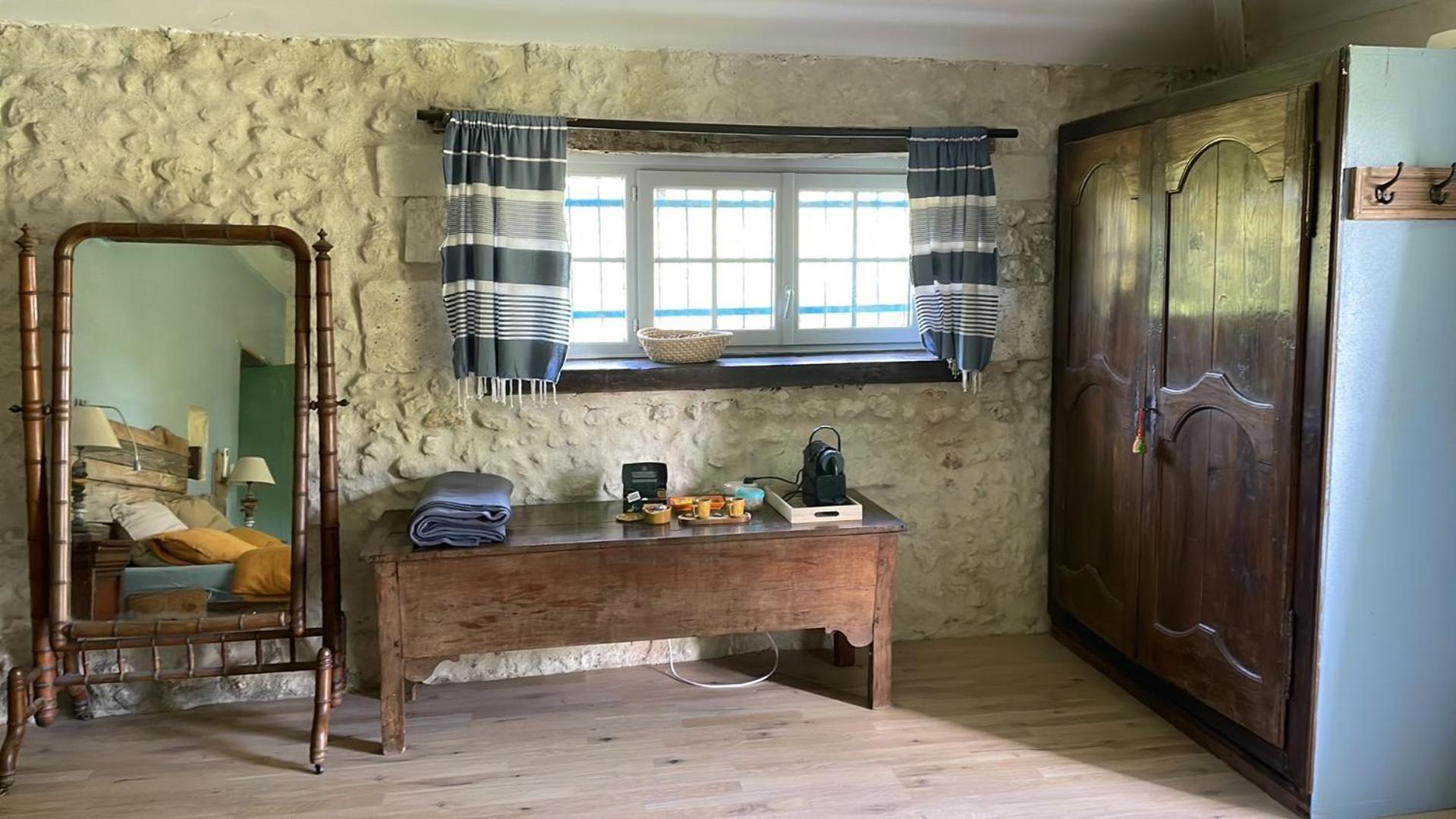 Chez Magitte Une Chambre A Louer Bardenac Exteriér fotografie